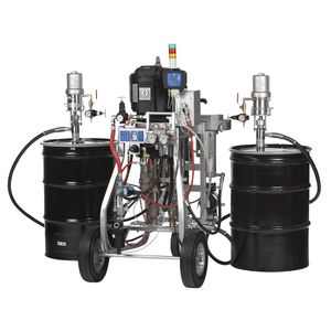 two-component paint spraying machine