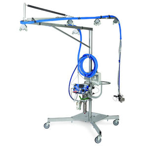 resin spraying machine