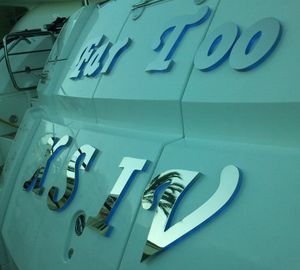 yacht lettering