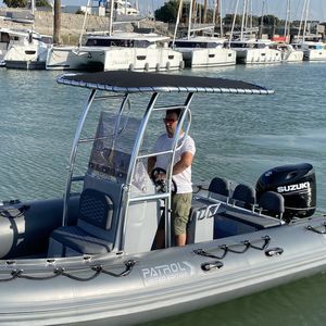 inflatable boat T top