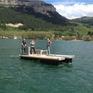 waste recovery barge