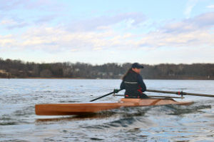 recreational rowing boat / single scull