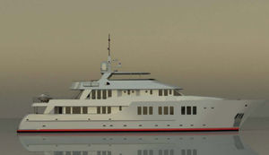cruising super-yacht