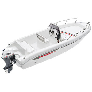 outboard center console boat