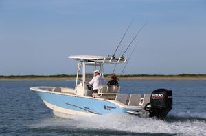 outboard center console boat 1