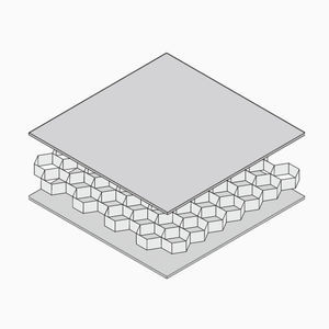 ship partition wall sandwich panel