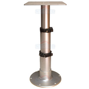 adjustable boat table pedestal