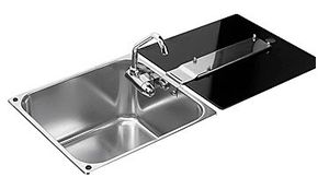 rectangular sink