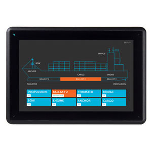 marine operator terminal / with PCT touch screen
