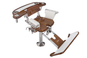 teak fighting chair