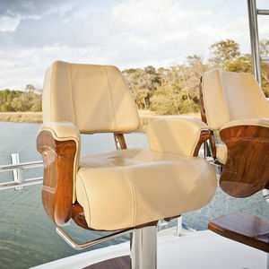 Boat seat - CORBIN MID-BACK - Shockwave Seats - with armrests / foldable /  1-person