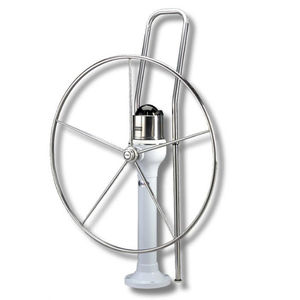 sailboat steering wheel pedestal