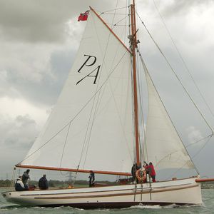 classic sailboat