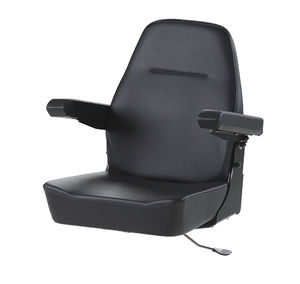 helm seat / for boats / with armrests / fold-down