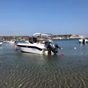 outboard center console boat 1