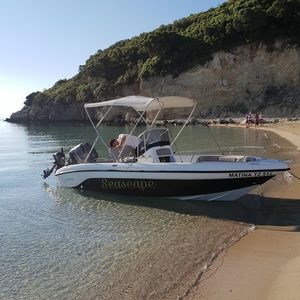 outboard center console boat 1