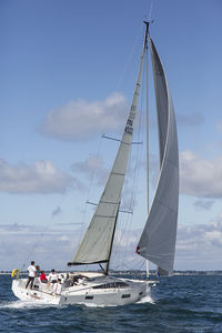 fast cruising sailboat