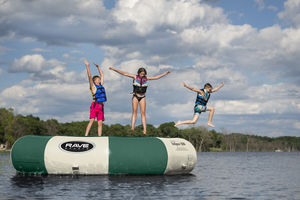 trampoline water toy