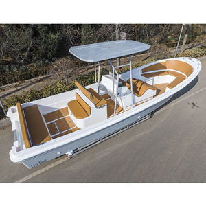 Outboard center console boat - APEX - Barkmet Aluminum Boats & Houseboats -  high-speed / recreational / cruising