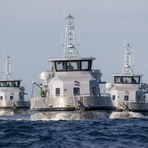 diesel-electric hybrid professional boat