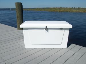 Marine Dock Boxes  Fiberglass, Plastic, Wooden, Triangular