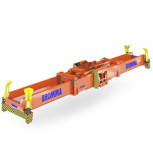 stacking crane spreader / for containers / telescopic / electric