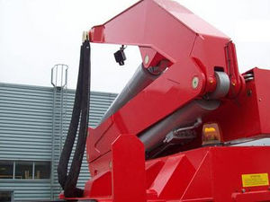 container trailer / for terminals / self-loading container / side-lift
