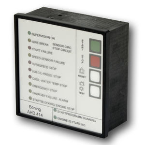 start and stop system for diesel propulsion engines for yachts and ships (with alarm system)