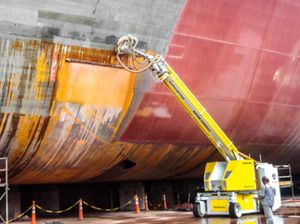 shipyard high-pressure cleaner