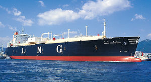 LNG carrier cargo ship