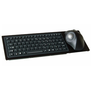 Tastiera per PC per nave - KSMX106 - NSI - 106 tasti / con trackball