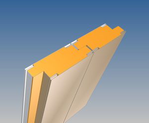 ship partition wall sandwich panel