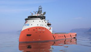platform supply vessel (PSV) offshore support vessel