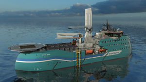 wind farm offshore support vessel