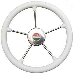 stainless steel power boat steering wheel / racing