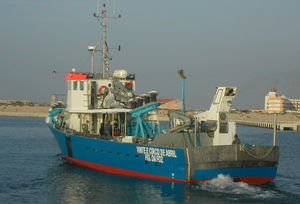 professional fishing boat