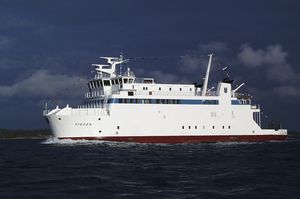 steel passenger ferry