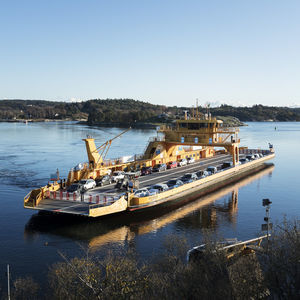 steel car ferry