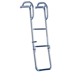 boat ladder / for yachts / folding / hook