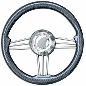 carbon power boat steering wheel