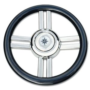 carbon power boat steering wheel 1
