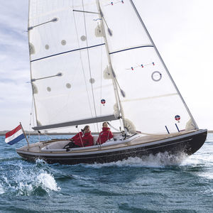 cruising sailboat