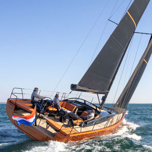 cruising sailboat