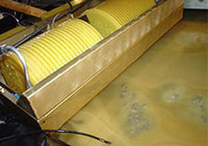 rotary drum oil skimmer