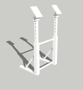 sailboat boat stand