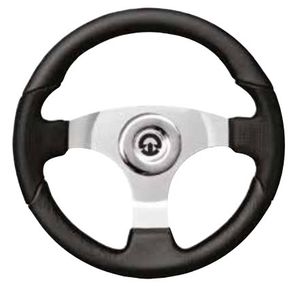 polyurethane-coated power boat steering wheel