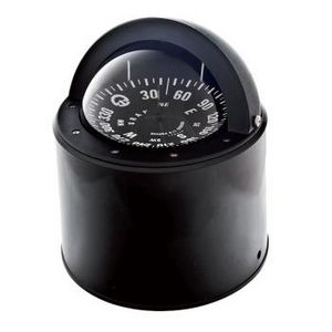 boat steering compass / magnetic / horizontal / binnacle-mounted