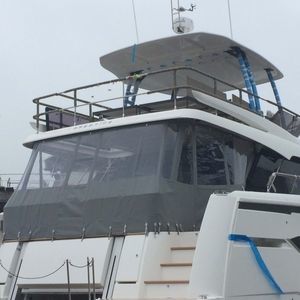 power boat cockpit enclosure 1