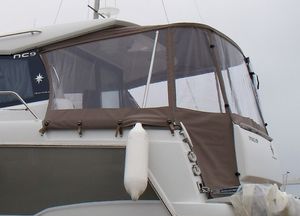 power boat cockpit enclosure