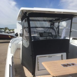 power boat cockpit enclosure